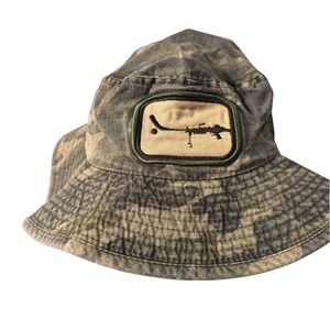 Gongshow Hockey Camouflage Bucket Hat Mens One Size Adjustable Chin Strap Camo